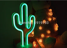 Load image into Gallery viewer, Catus Flashing Holiday Night Lights