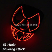 Load image into Gallery viewer, EL Wire Mask LED