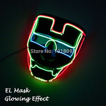 Load image into Gallery viewer, EL Wire Mask LED
